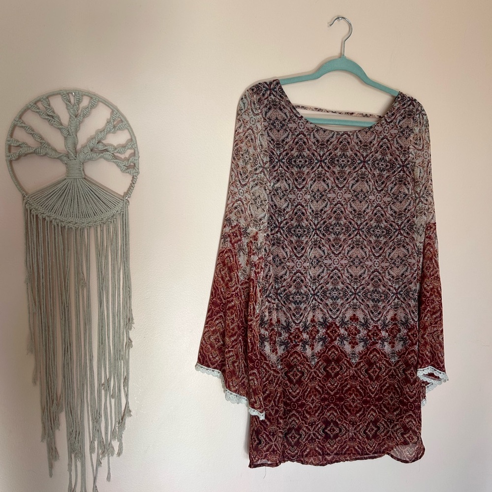 Bell Sleeve Dress